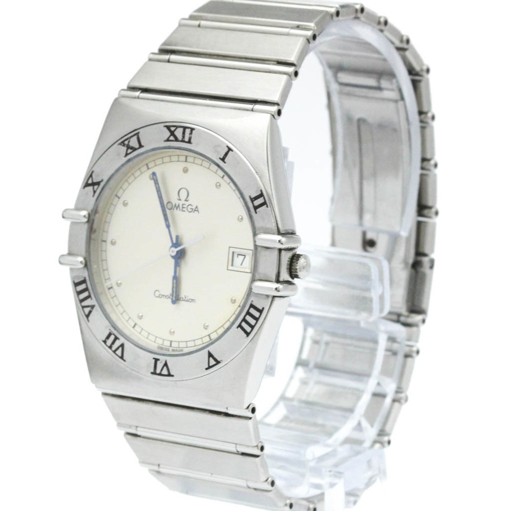 Omega Constellation Quartz Stainless Steel 34